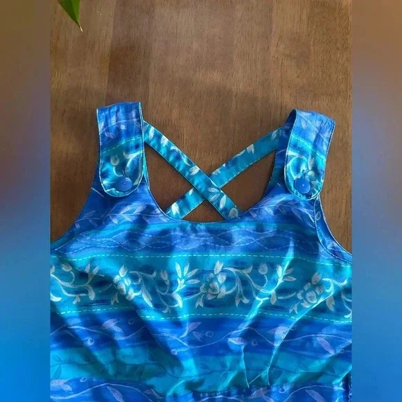 Vintage Kathie Lee Beach Romper Size 10 - Picture 2 of 11